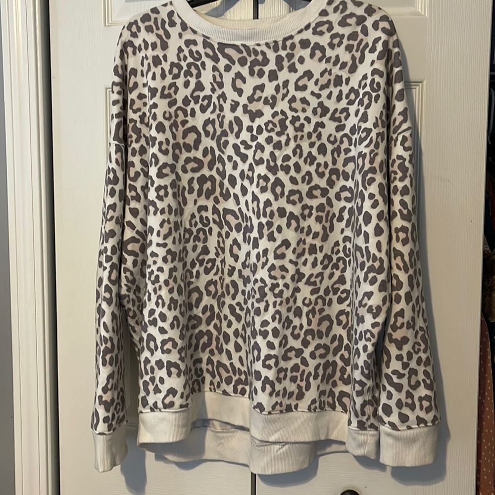 Cheetah sweatshirt